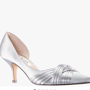 Nina Shoes Silver Heels 8W